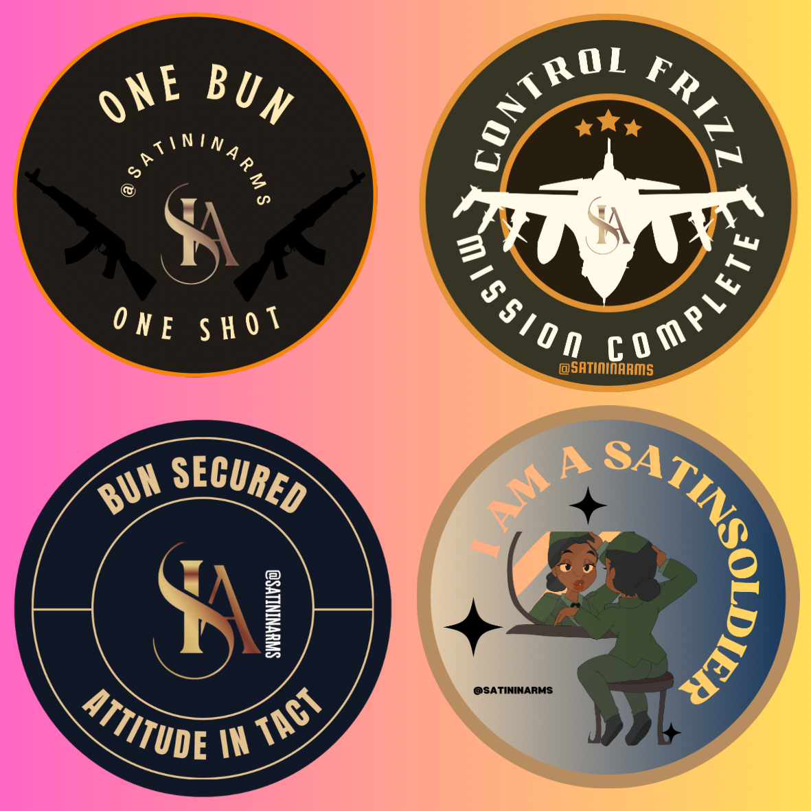 SATININARMS|STICKER COLLECTION