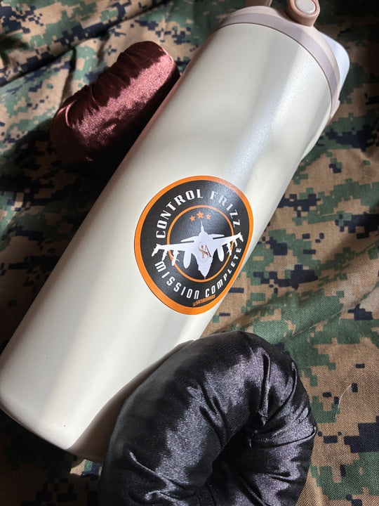 MISSION COMPLETE STICKER