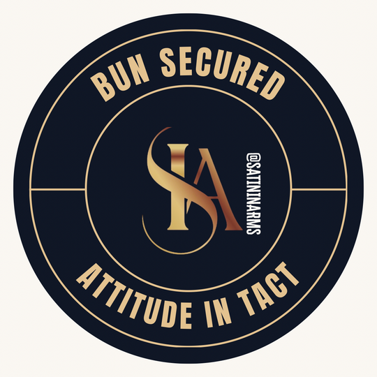 BUN SECURED|ATTITUDE IN TACT STICKER