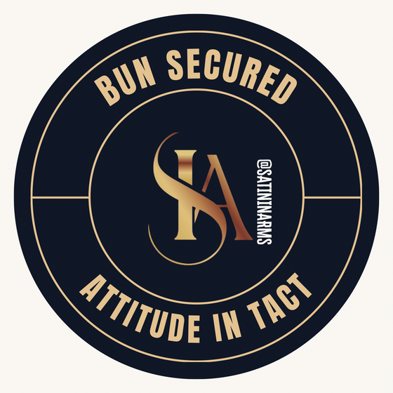 BUN SECURED|ATTITUDE IN TACT STICKER