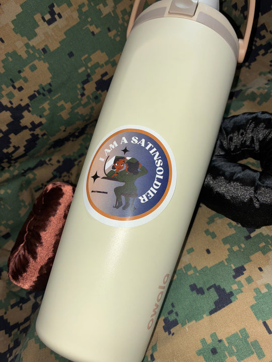#1 SATINSOLDIER STICKER