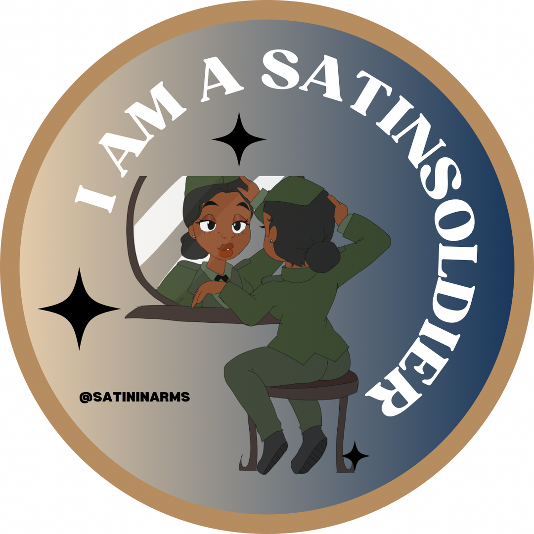 #1 SATINSOLDIER STICKER