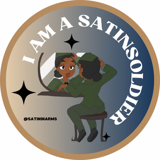 #1 SATINSOLDIER STICKER