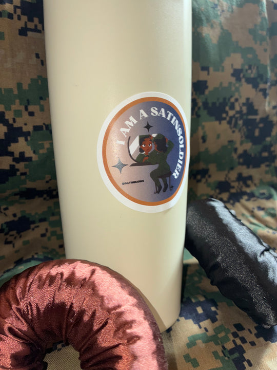 #1 SATINSOLDIER STICKER