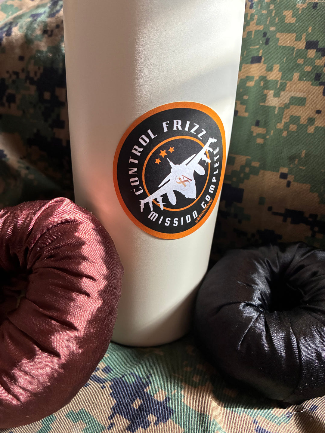 MISSION COMPLETE STICKER