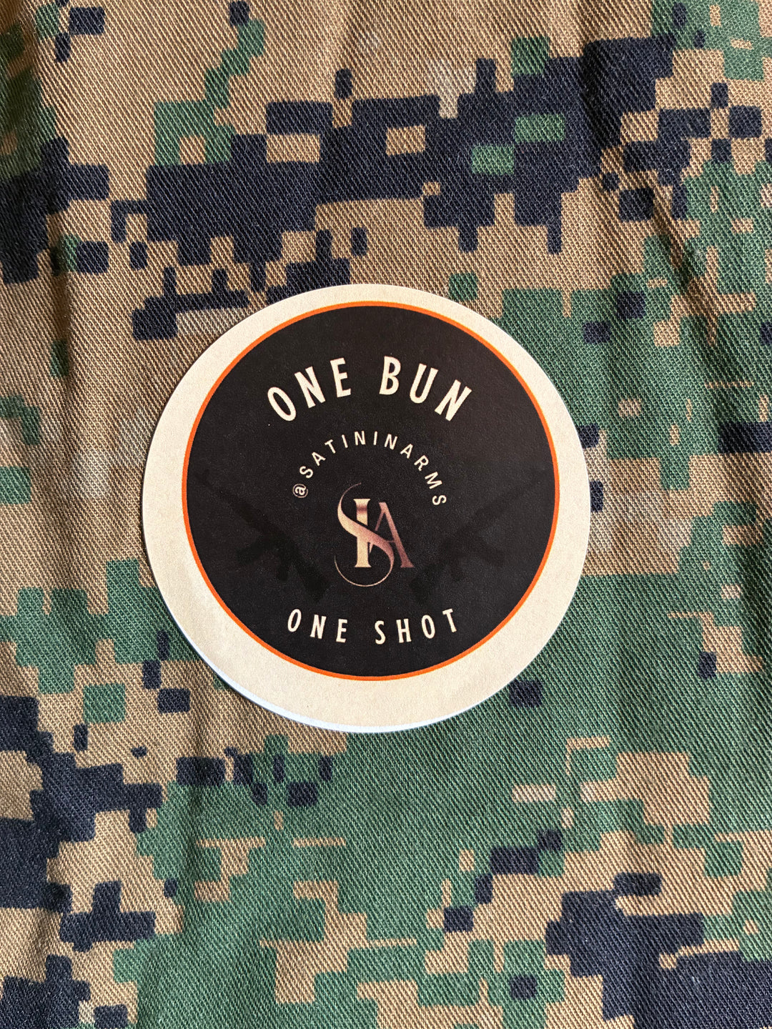ONE BUN|ONE SHOT STICKER