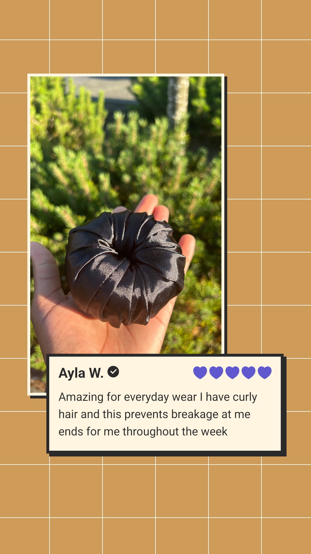 Black Silk Hair Bun Maker